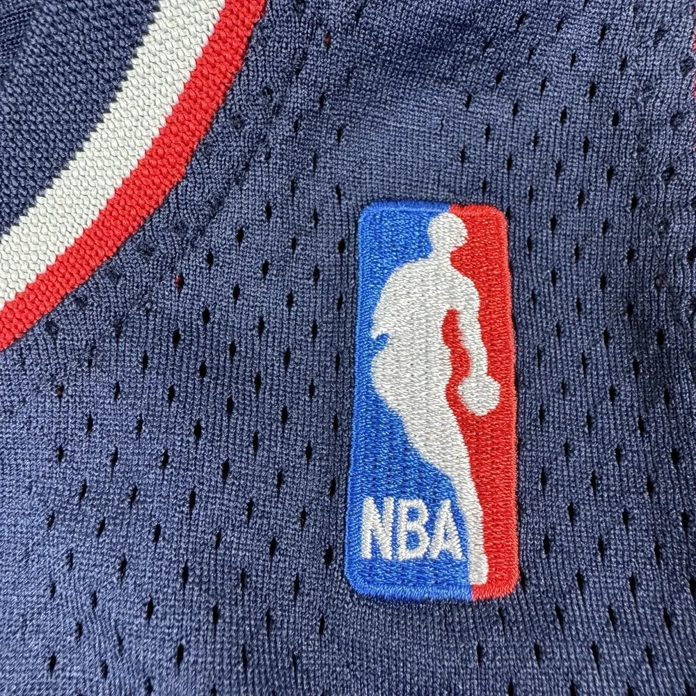 VTG Reebok NBA New Jersey Nets #15 Vince Carter Authentic Stitched Jersey Sz 50 - Picture 5 of 9
